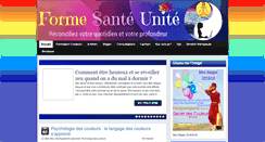 Desktop Screenshot of forme-sante-ideale.com